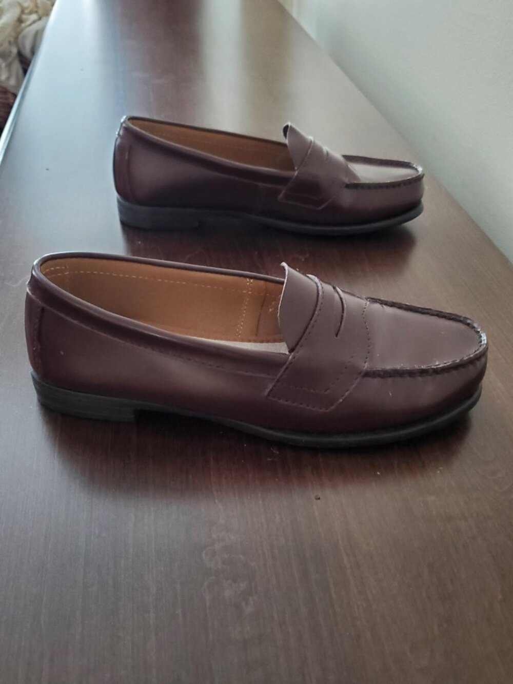 Leather Penny Loafers - Picture 3 of 7